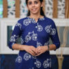 Cycle-Print Co-ord Set
