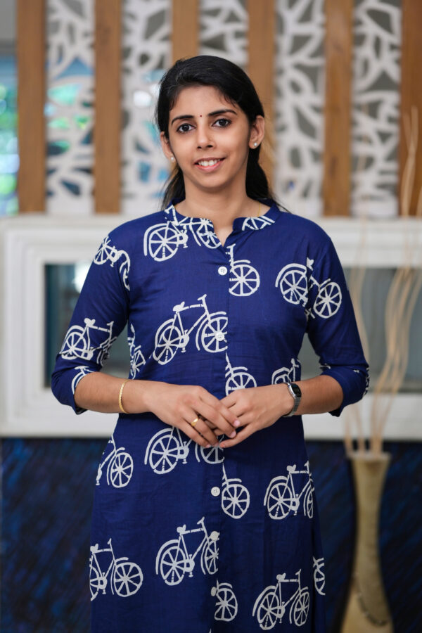 Cycle-Print Co-ord Set