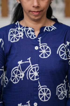 Cycle-Print Co-ord Set