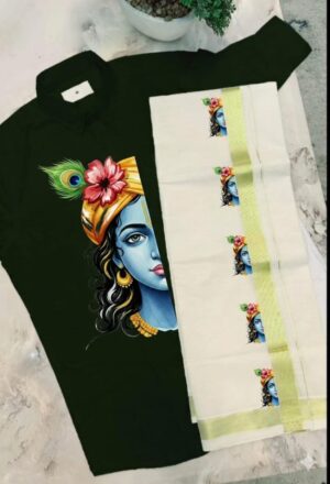 EFBIES KIDS COLLECTION ( 8 - 12 Years ) _  Printed Dhoti