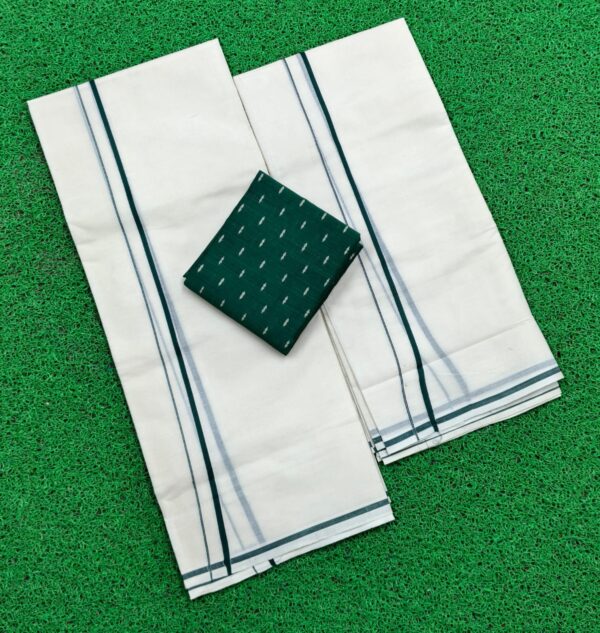PULIYILAKARA SETMUNDU + Blouse Piece